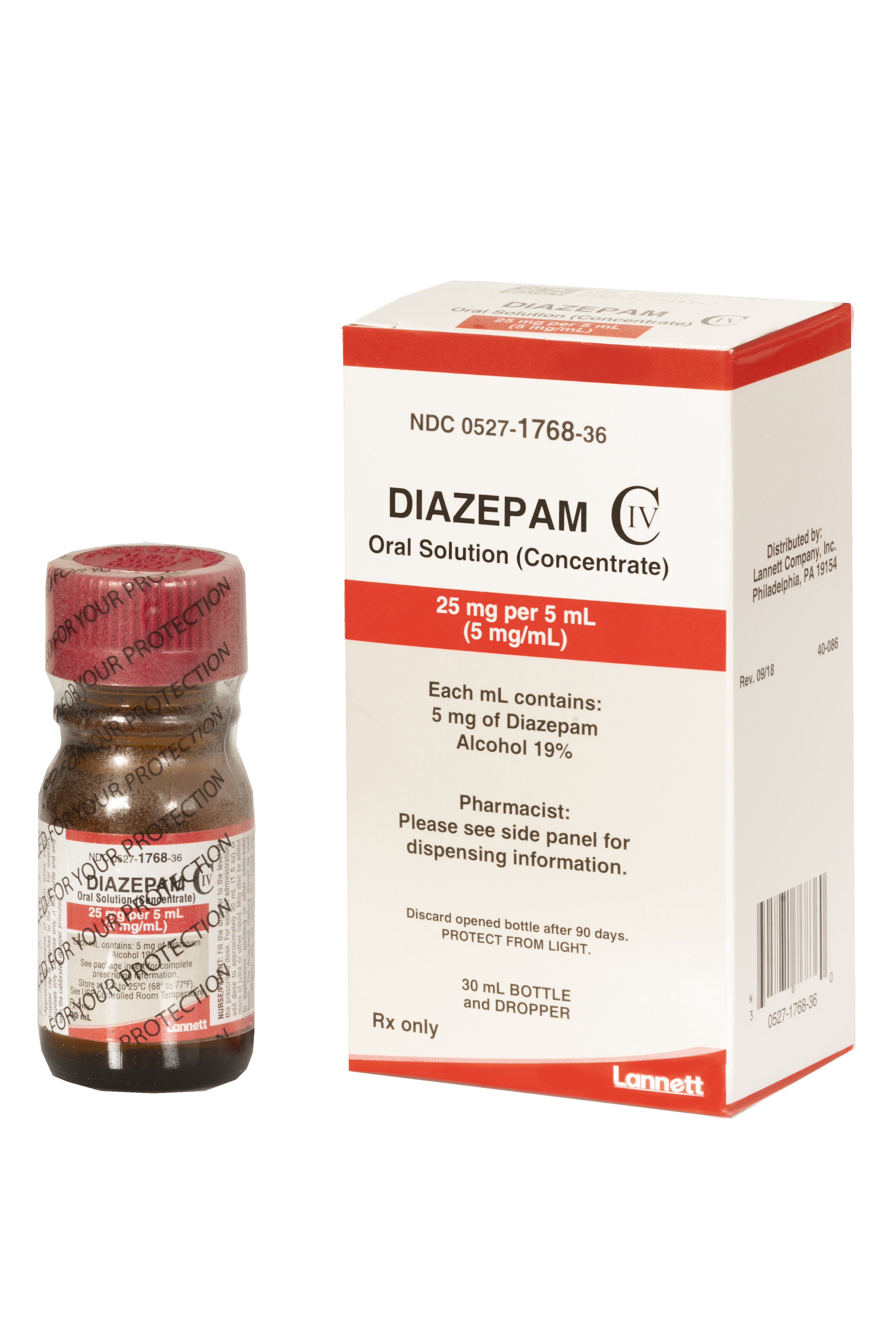 Diazepam CIV
